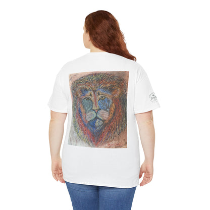 "The lion" - oil pastel