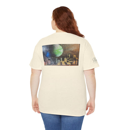 "Galaxy city" - spray paint