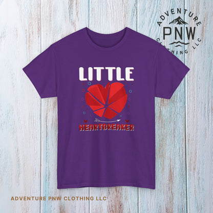 Heart Breaker Valentine's Day Unisex Tee, V Day Gift for Him or Her, Love Shirt, Relationship Gift, Valentine's Apparel, Red Heart Tee