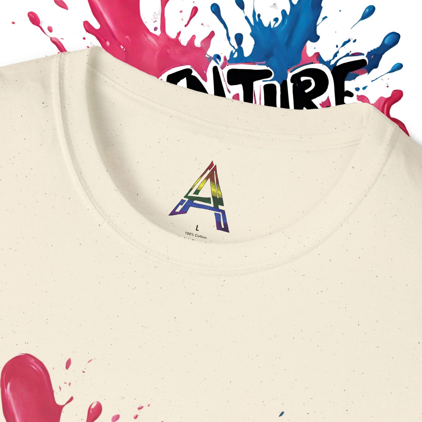 Pink Red Blue Splash Adventure Tee