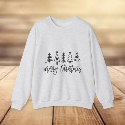 Merry Christmas Sweatshirt - Feel the Christmas spirit! Christmas sweater. Christmas vibes sweatshirt. Sweatshirt for Christmas.