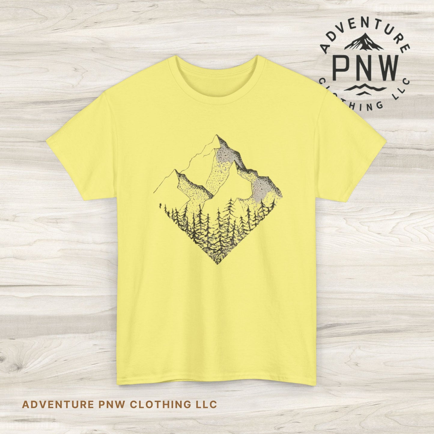 Mountain Range Adventure Tee – Hiking & Nature Shirt