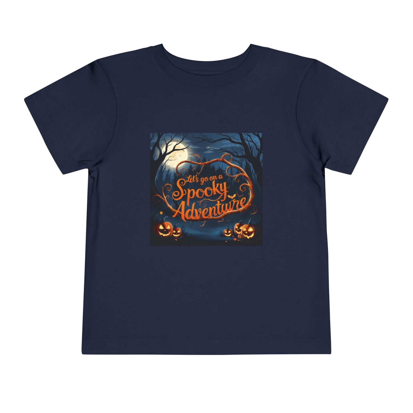 Lets Go on a Spooky Adventure T-Shirts | Perfect for Halloween Fun | Toddler Short Sleeve Tee | Toddler Short Sleeve Tee