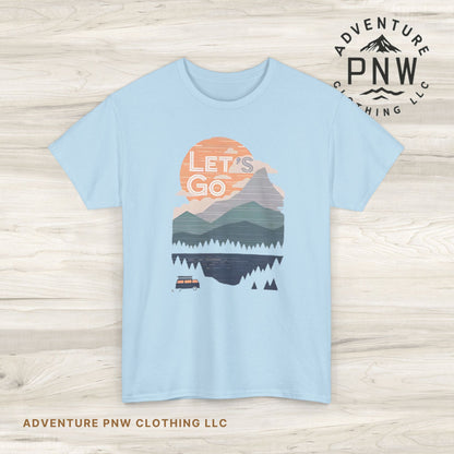 Mountain Graphic Tee – Glamping & Nature Adventure