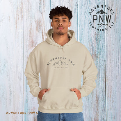 Original Adventure PNW Hoodie Design | Stylish Comfort for Outdoor Fun Adventure Mountains