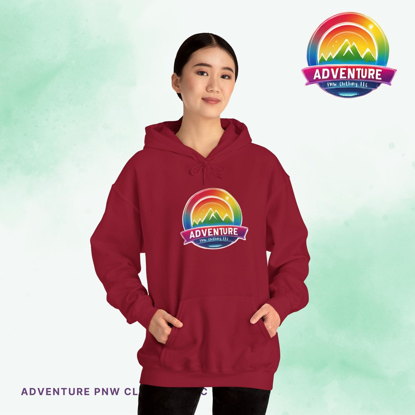 PRIDE Hoodie Stylish, Comfortable, and PRIDE Inspired Outdoor Mountain Adventure