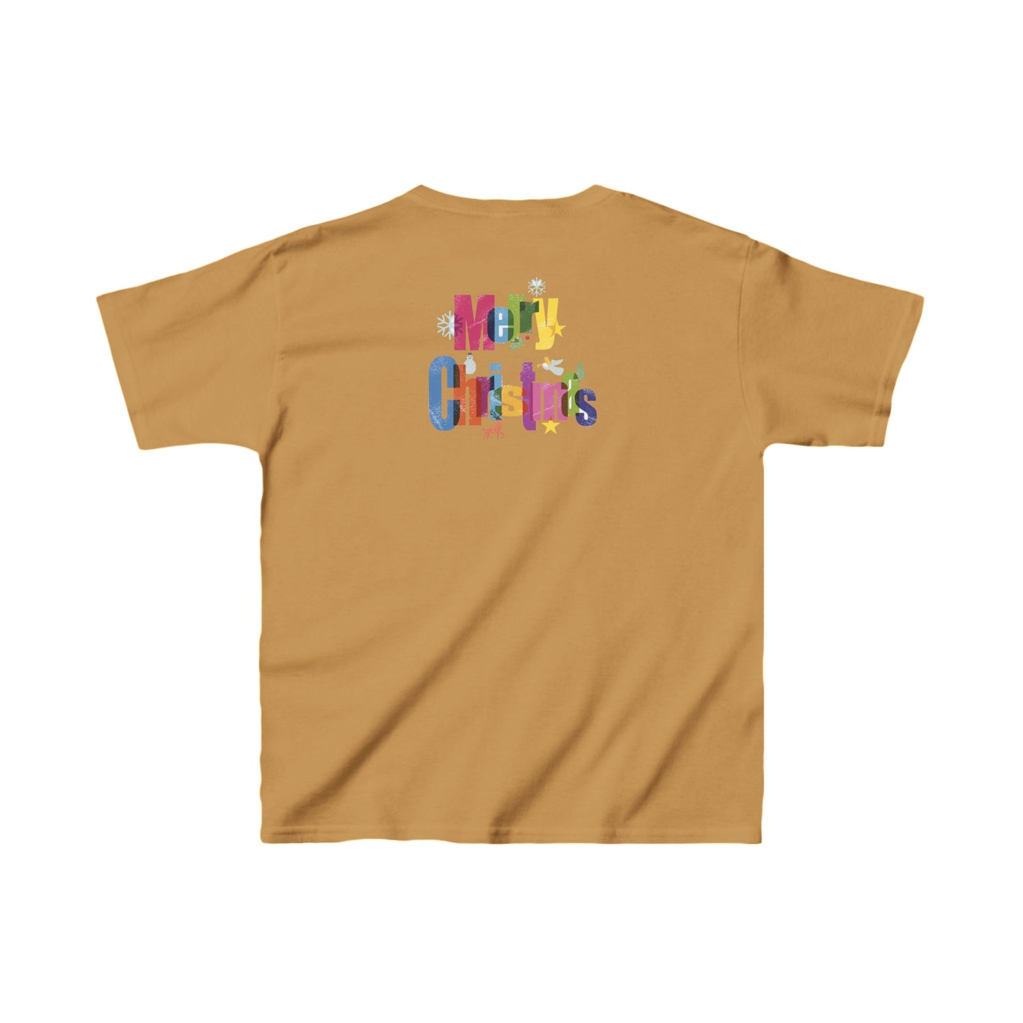 Lets the ADVENTURE Begins with CHRISTMAS Vibes Kids Heavy Cotton™ Tee| Christmas Adventure Outfit