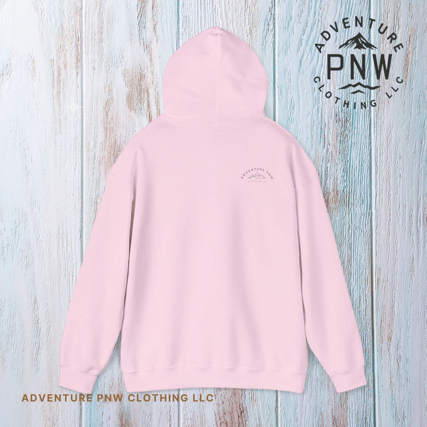 Original Adventure PNW Hoodie Design | Stylish Comfort for Outdoor Fun Adventure Mountains