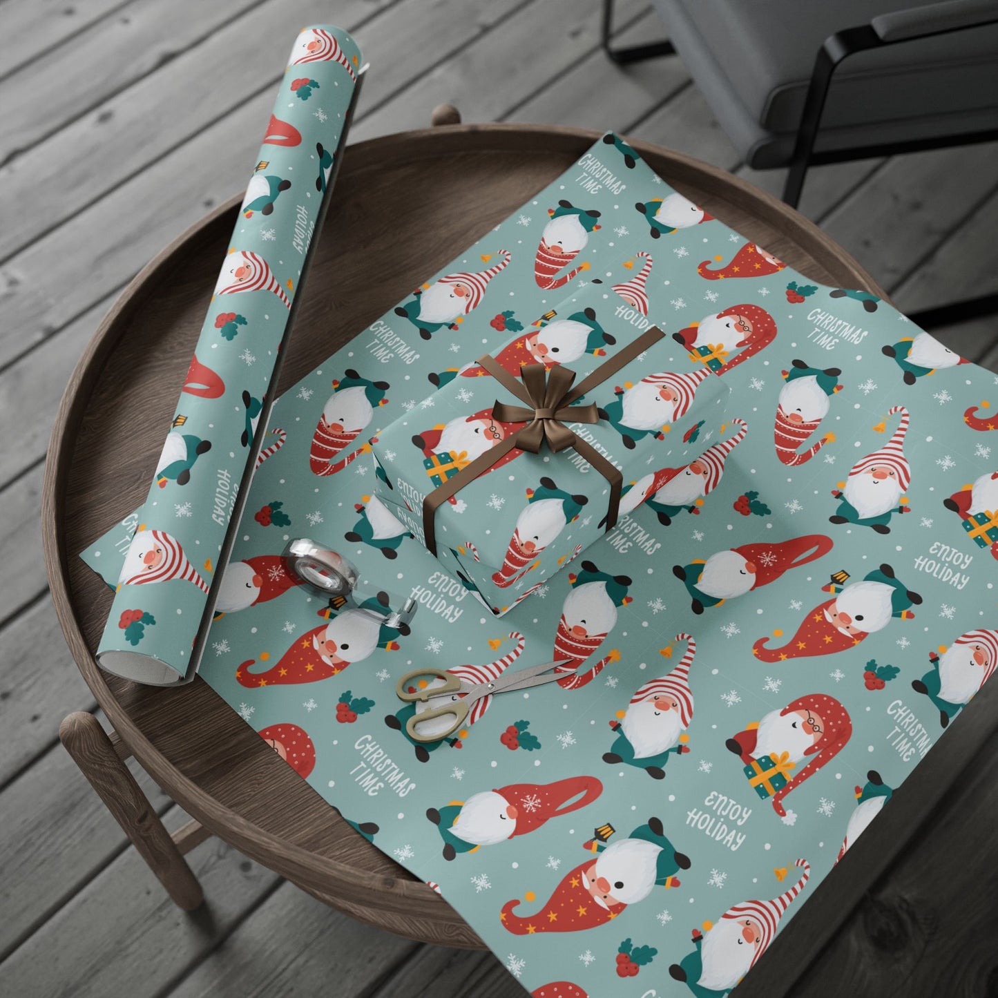 Christmas Wrapping Paper| Christmas Adventure Decoration | Festive Holiday Gift Wrap | Perfect for All Your Gifting Needs