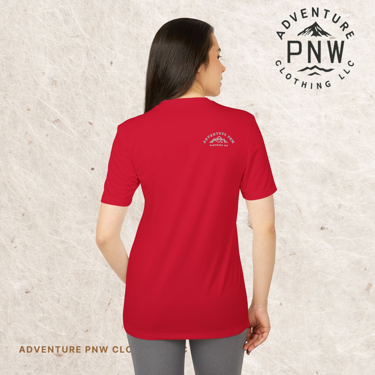 Adidas® Unisex PNW Black Logo Sport T-Shirt | Premium Comfort Athletic Adventure Mountains