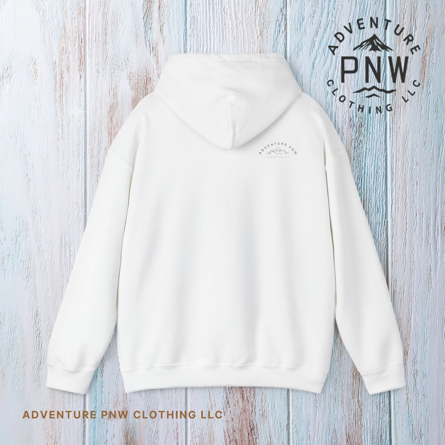 Original Adventure PNW Hoodie Design | Stylish Comfort for Outdoor Fun Adventure Mountains