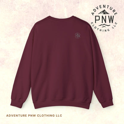 Adventure Bigfoot Christmas Lights Sweatshirt – Unisex Jumper