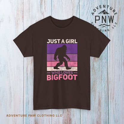Bigfoot Valentine Tee –Adventure Unisex Shirt
