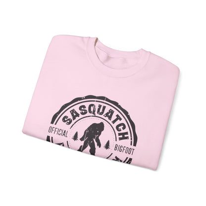 Sasquatch Bigfoot Research Team Crewneck Sweatshirt - Funny Sasquatch Apparel, Unisex Sweatshirt, Cryptid Gift, Sasquatch Lover Gift,