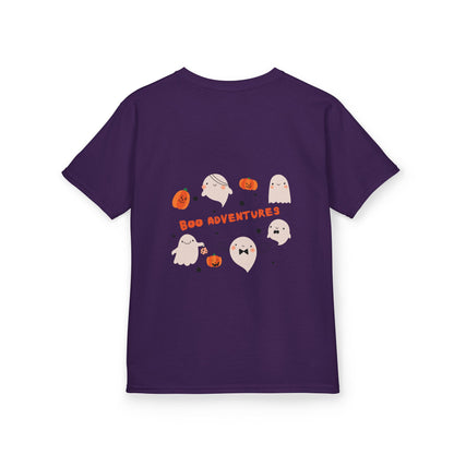 Adventure Kids Halloween Tee with Ghosts & Pumpkins