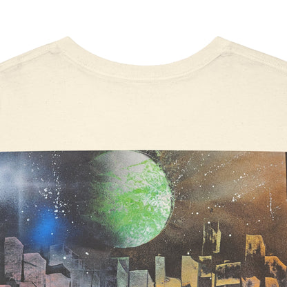 "Galaxy city" - spray paint