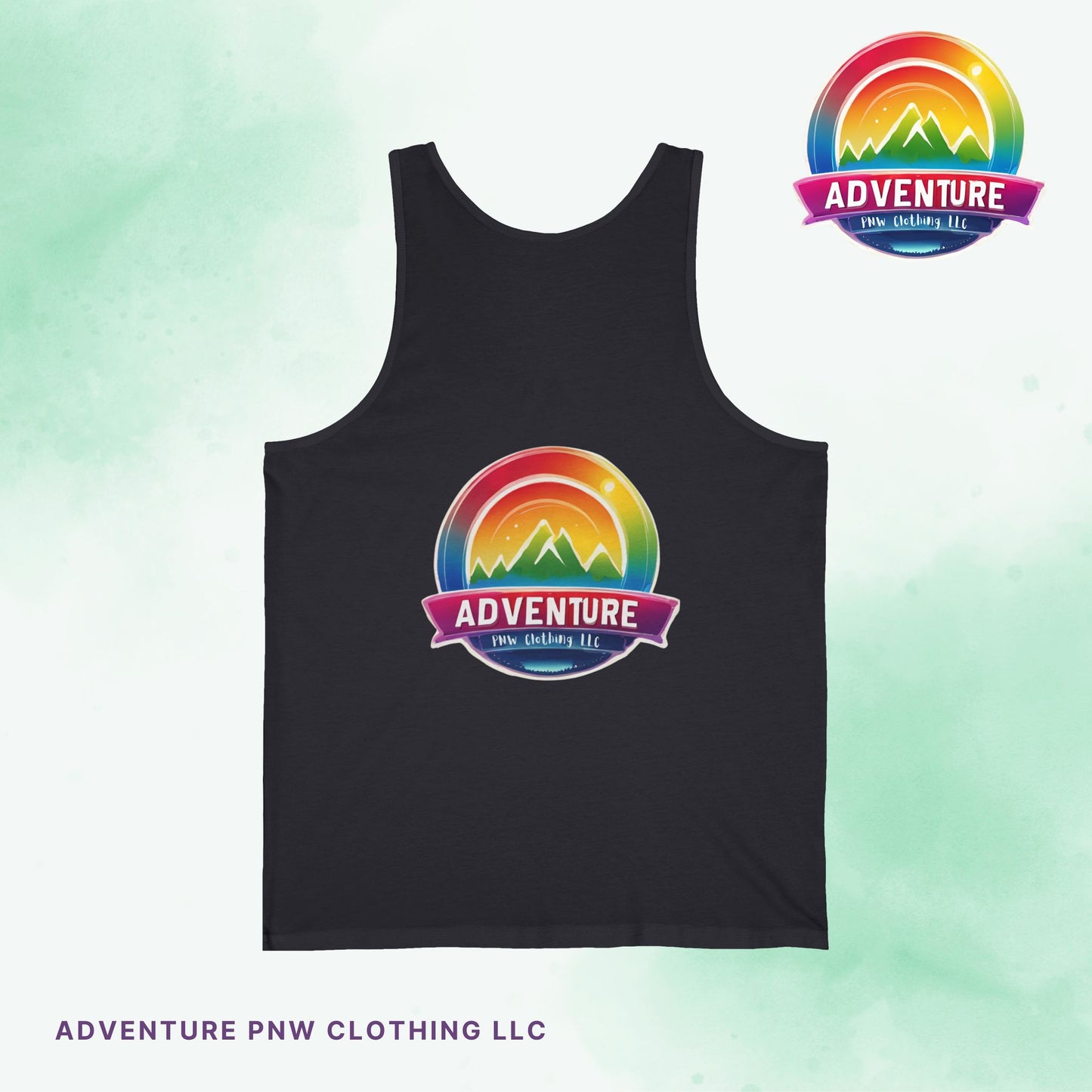 PRIDE Adventure Tank Top Mountain-Inspired Comfort and Style