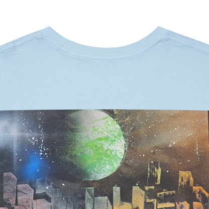 "Galaxy city" - spray paint