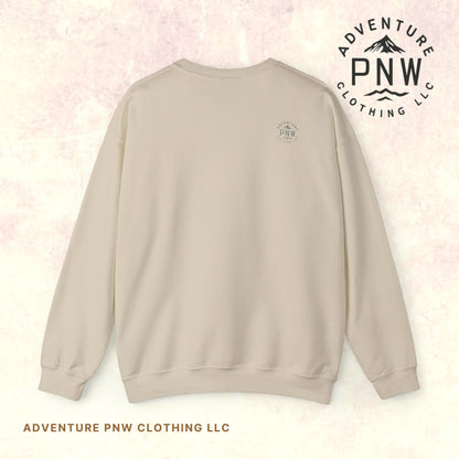 Adventure Bigfoot Christmas Lights Sweatshirt – Unisex Jumper