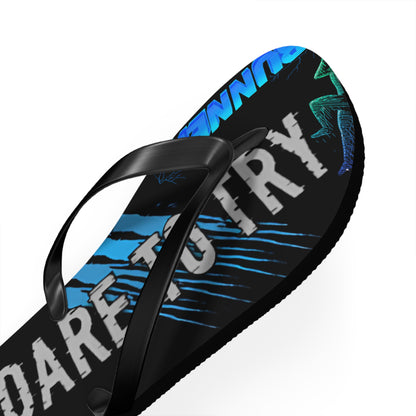 Adventure Flip Flops for Hikers, Stylish Beach Sandals, Summer Footwear, Gift for Outdoors Enthusiasts, Fun Vacation Accessories