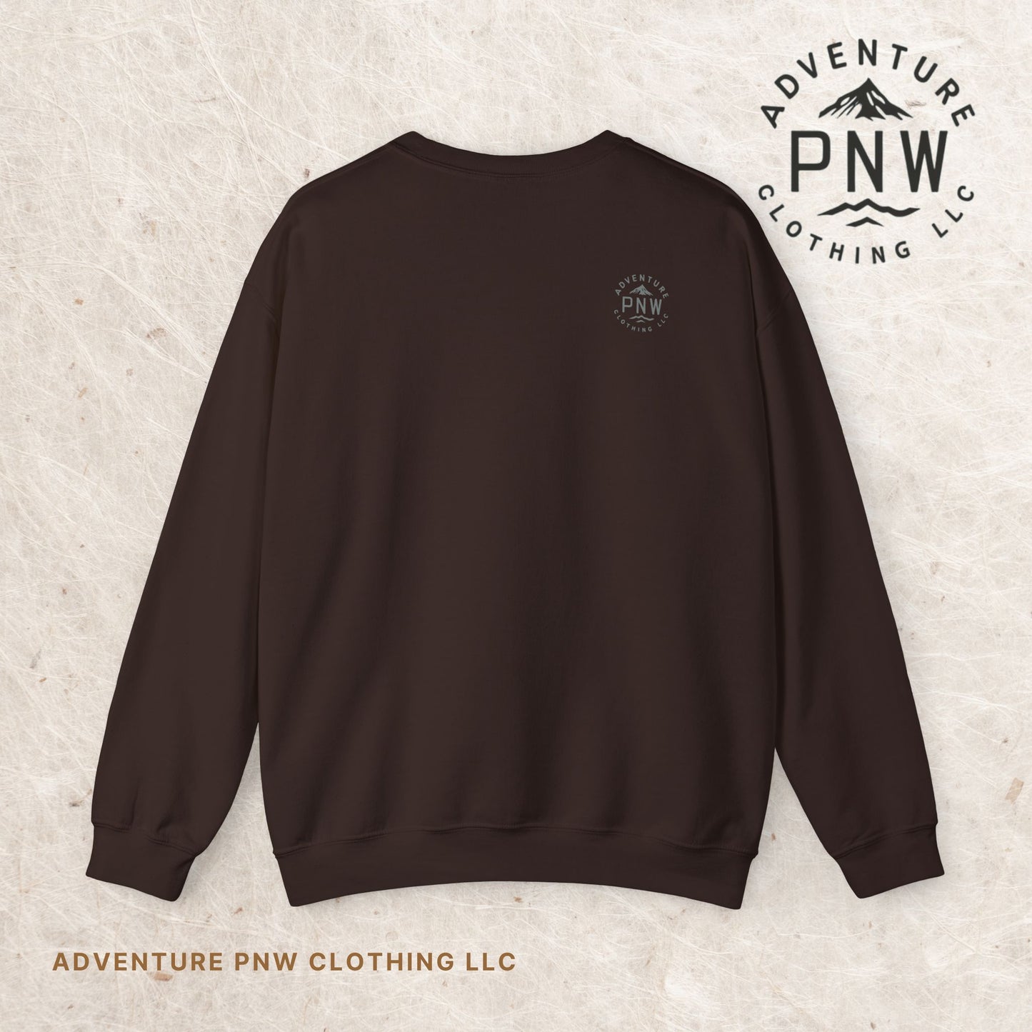 Bigfoot Santa Lights Sweatshirt –Adventure Funny Holiday Pullover