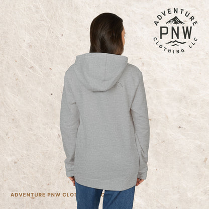 Adidas® Eco-Friendly Fleece Hoodie | Custom Comfy Adventure Mountains