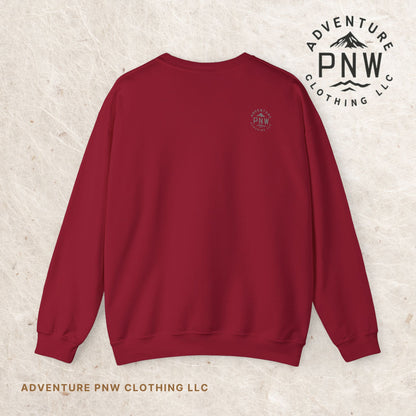 Adventure Dandelion Heart Valentine Sweatshirt – Unisex