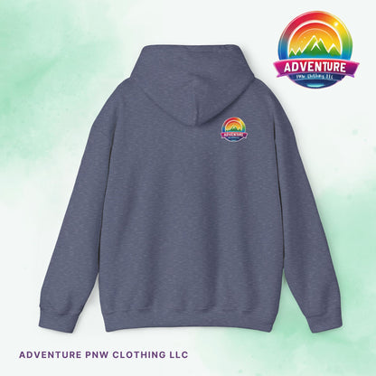 PRIDE Hoodie Stylish, Comfortable, and PRIDE Inspired Outdoor Mountain Adventure