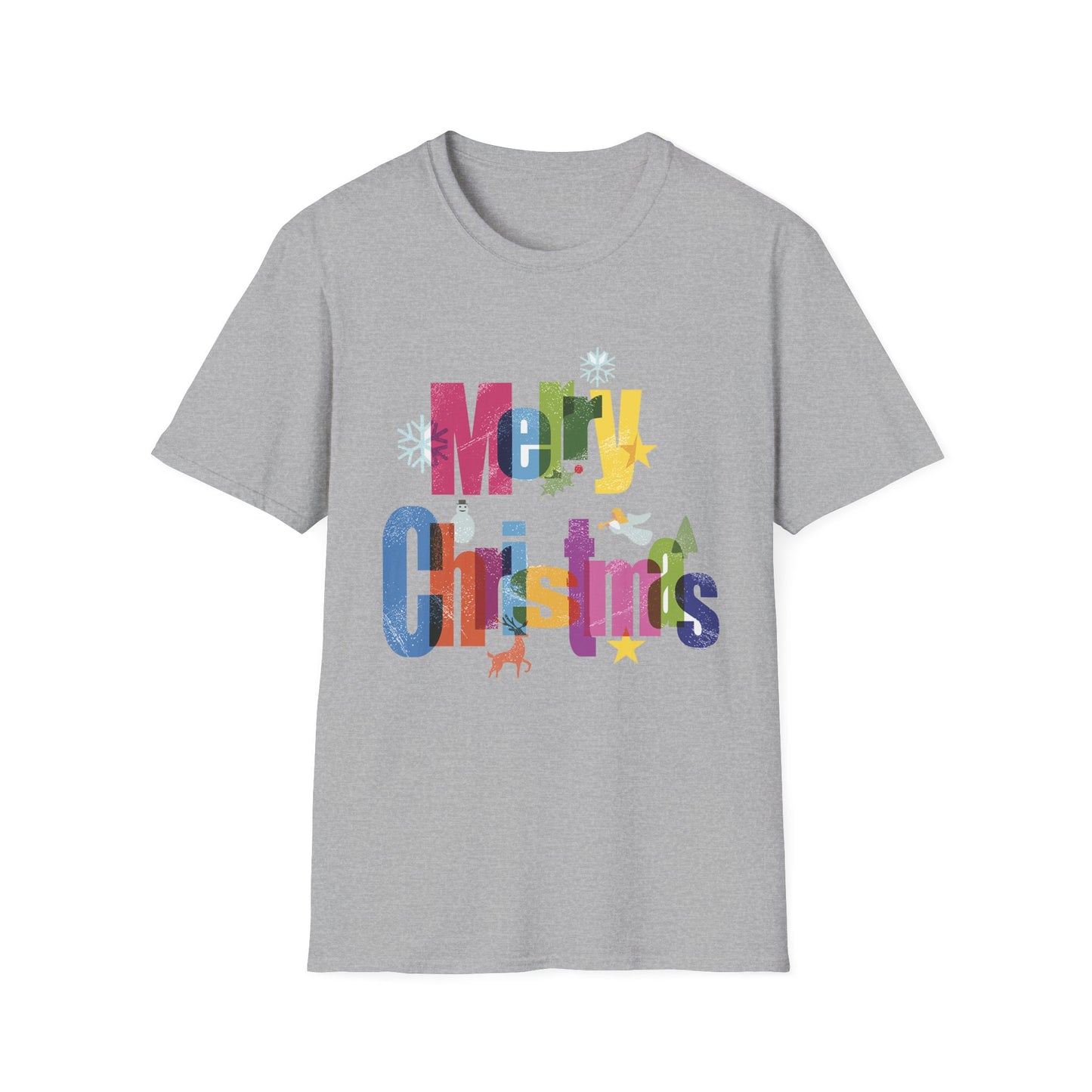 Christmas Unisex Softstyle T-Shirt | Christmas Adventure Design | Cozy & Stylish Holiday t-shirts