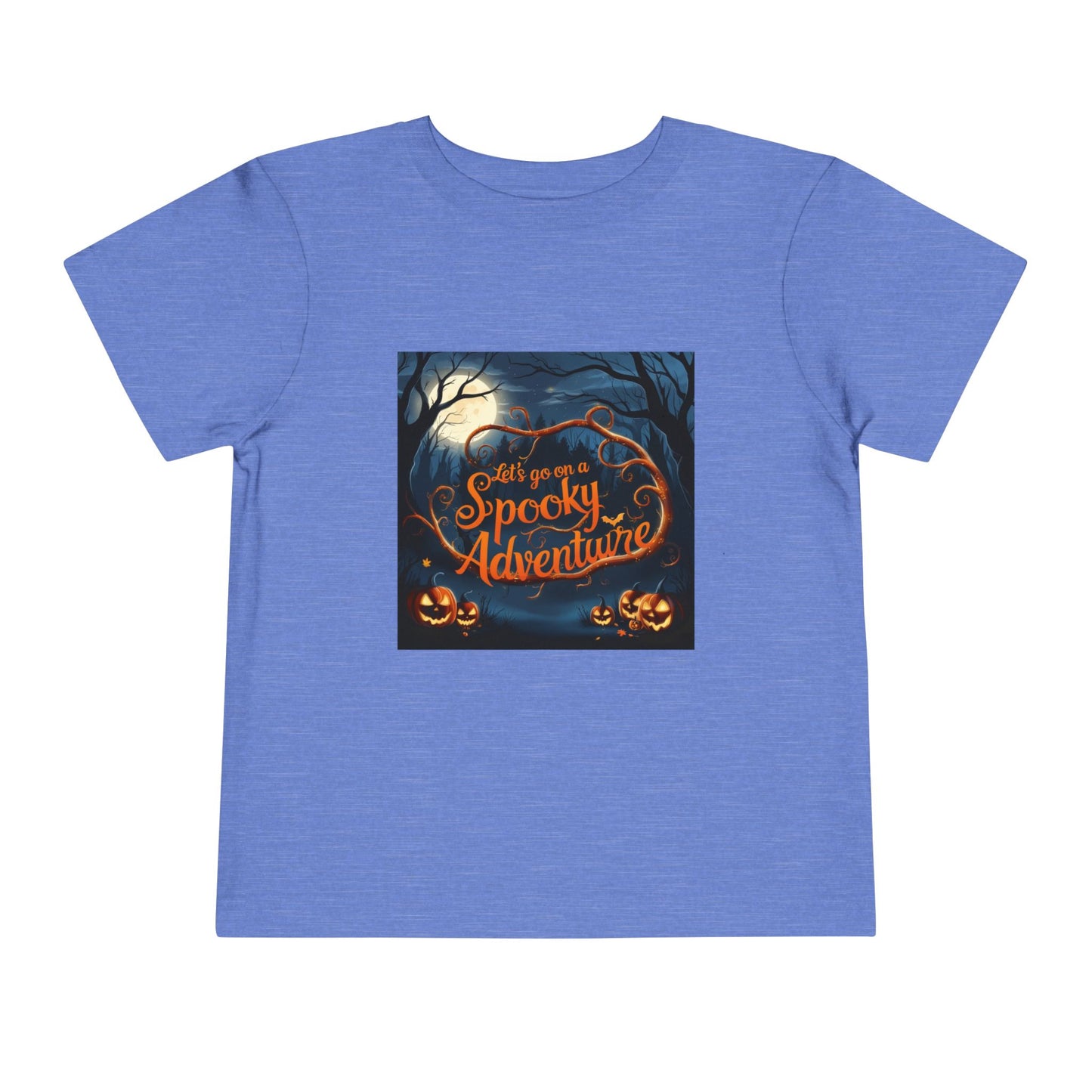 Lets Go on a Spooky Adventure T-Shirts | Perfect for Halloween Fun | Toddler Short Sleeve Tee | Toddler Short Sleeve Tee