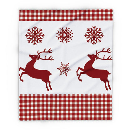 Arctic Adventure Christmas Fleece Blanket | Soft & Warm Holiday Throw | Christmas Decorations