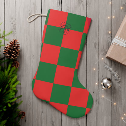 Classic Santa Christmas Stocking | Festive Holiday Decoration  Christmas Adventure Decoration