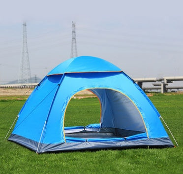 2-4 Person Camping Tent | Single & Double Door