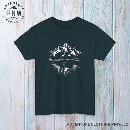 Mountain Adventure Unisex Tee, 3D Hiking Camping Nature Lover Wanderlust Gift Shirt, Outdoor Enthusiasts, Men Women Tshirt, Traveler Top