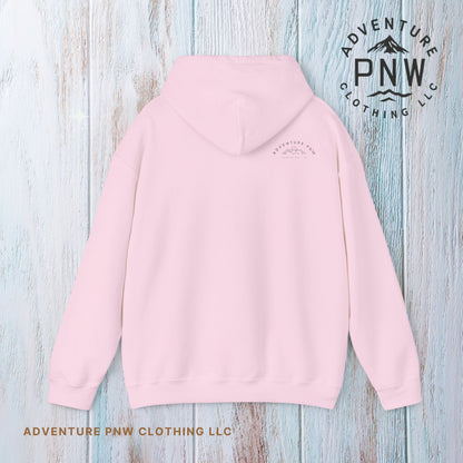 Original Adventure PNW Hoodie Design | Stylish Comfort for Outdoor Fun Adventure Mountains