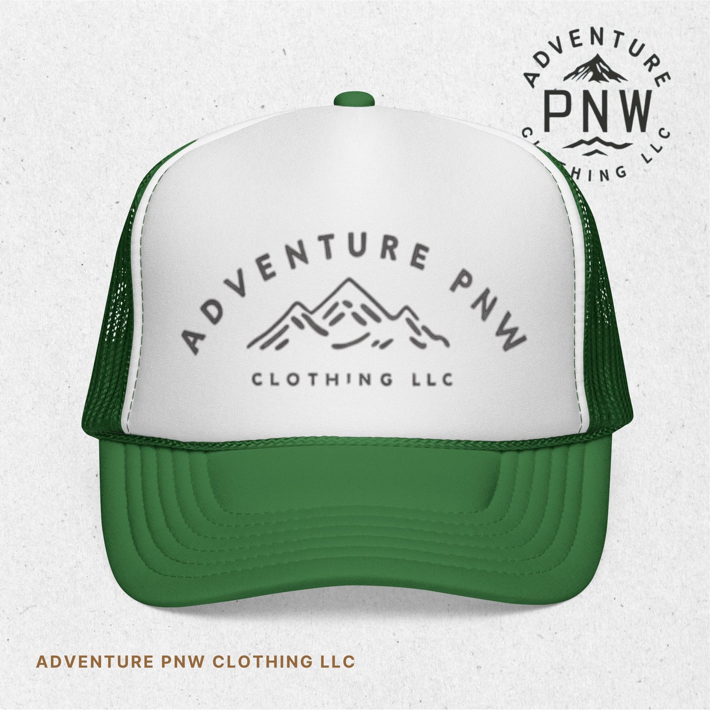 PNW Mountain Trucker Cap – Adventure Mesh Hat