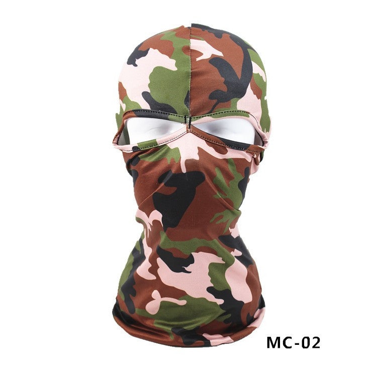 Windproof hood outdoor tactical riding hood