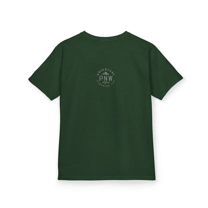 Adventure Begins Christmas Kids Tee – Holiday Outfit