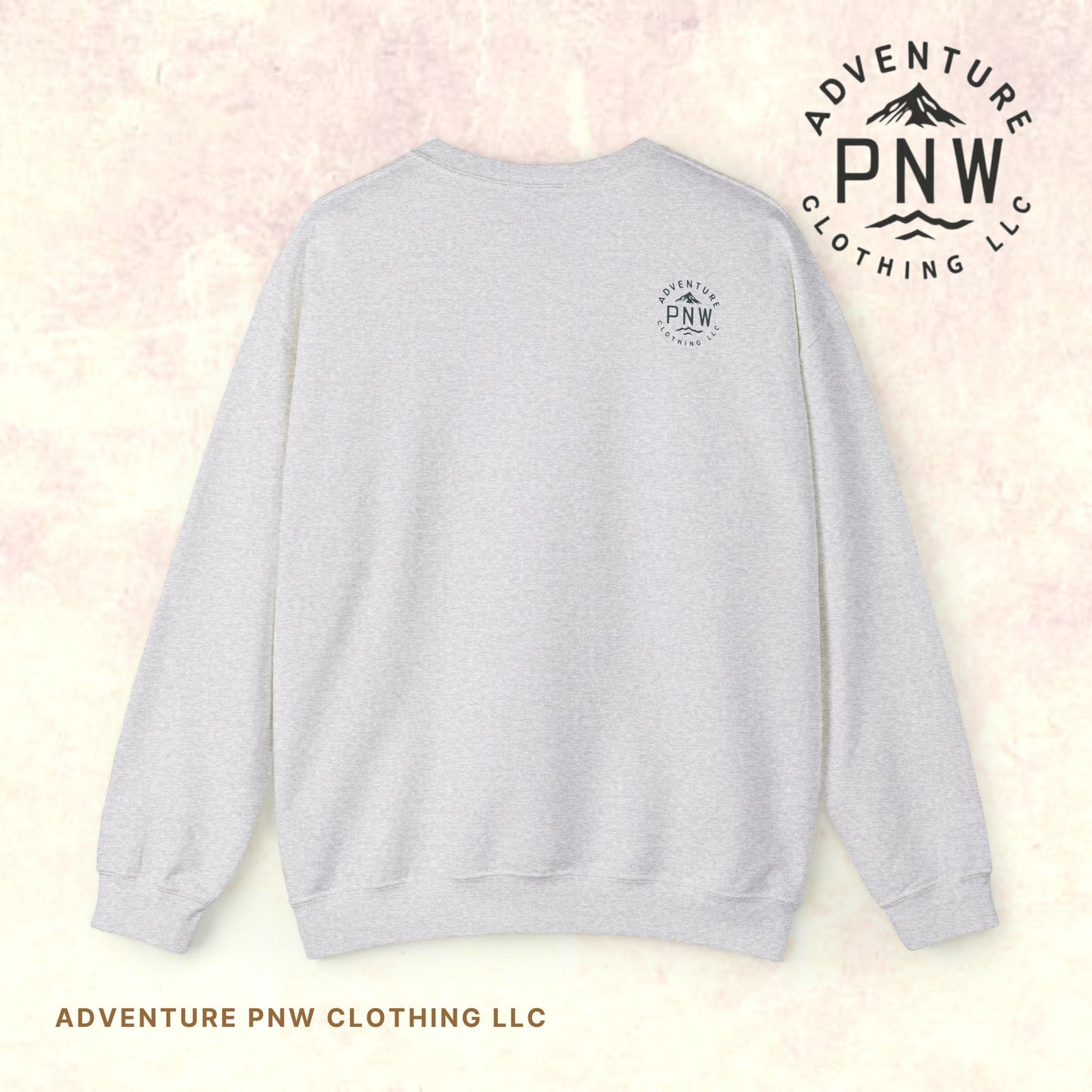 Funny Bigfoot Sasquatch Sweatshirt –Adventure Unisex Crewneck