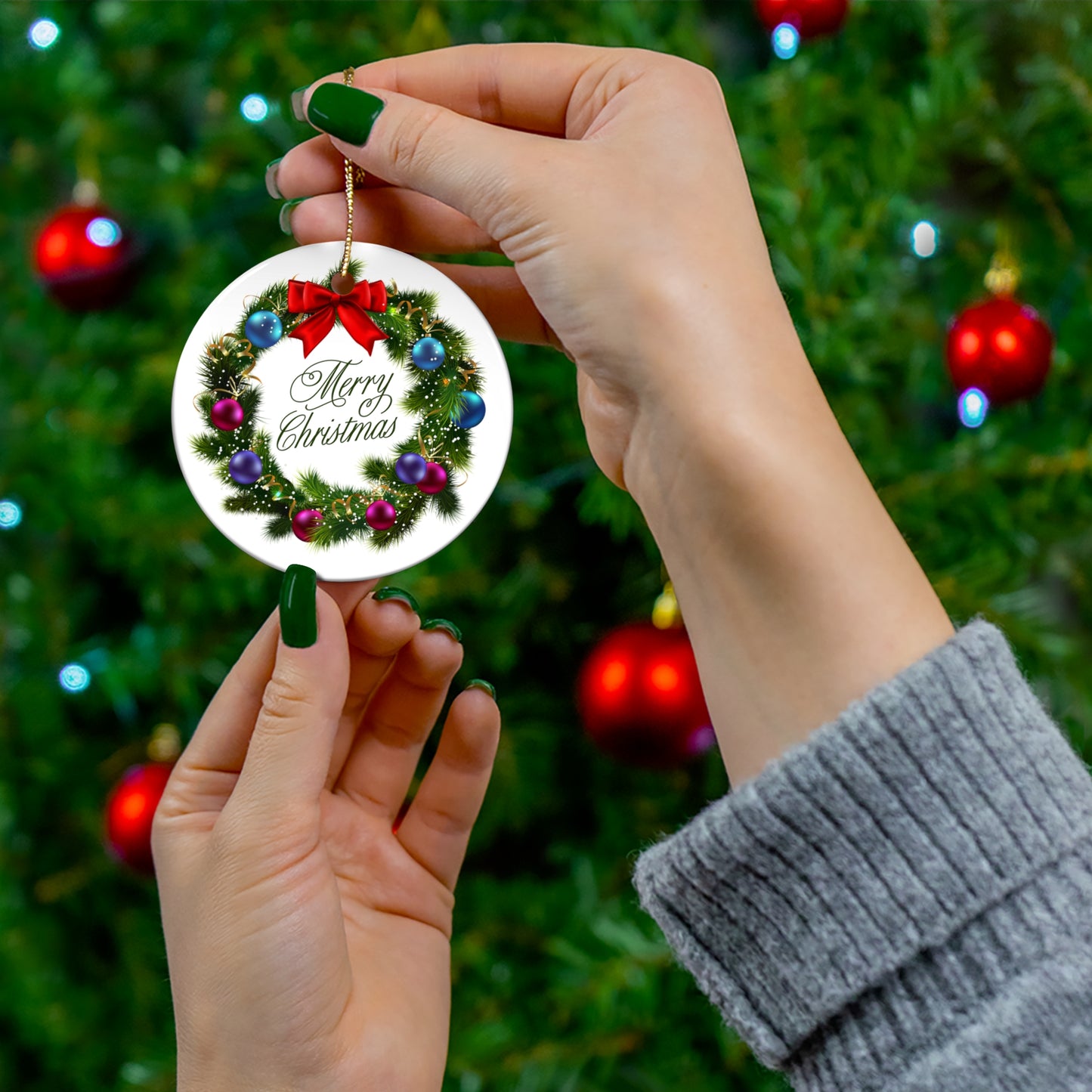 Christmas Tree Ornaments | Christmas Adventure Decorations | Merry Christmas Ornaments