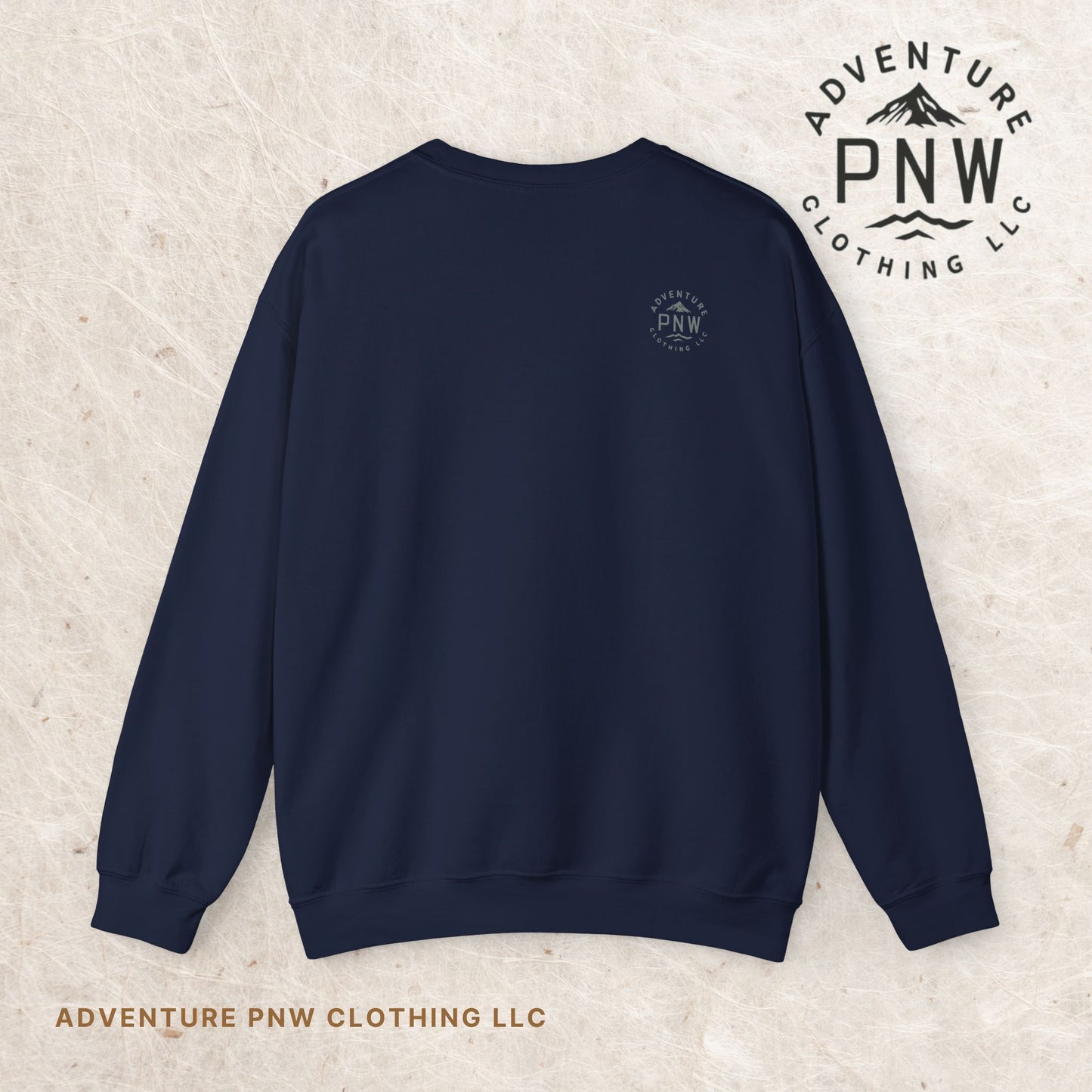 Bigfoot Santa Lights Sweatshirt –Adventure Funny Holiday Pullover