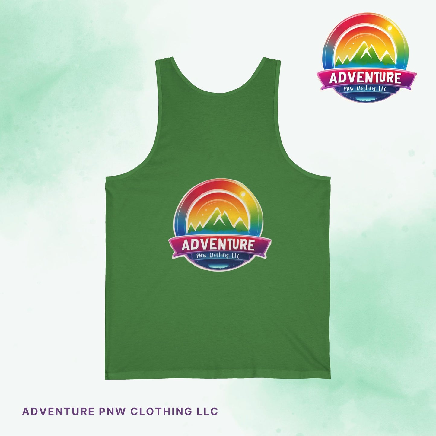 PRIDE Adventure Tank Top Mountain-Inspired Comfort and Style