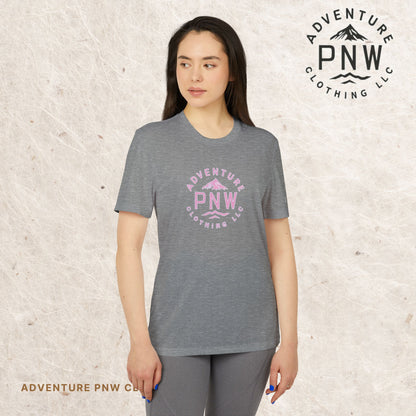 Adidas PNW Pink Logo Tee – Unisex Sport Adventure