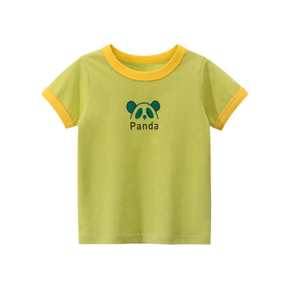 Girls' Short-sleeved T-shirt Children's Clothing