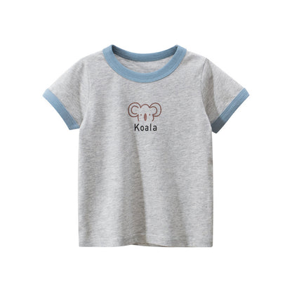 Girls' Short-sleeved T-shirt Children's Clothing