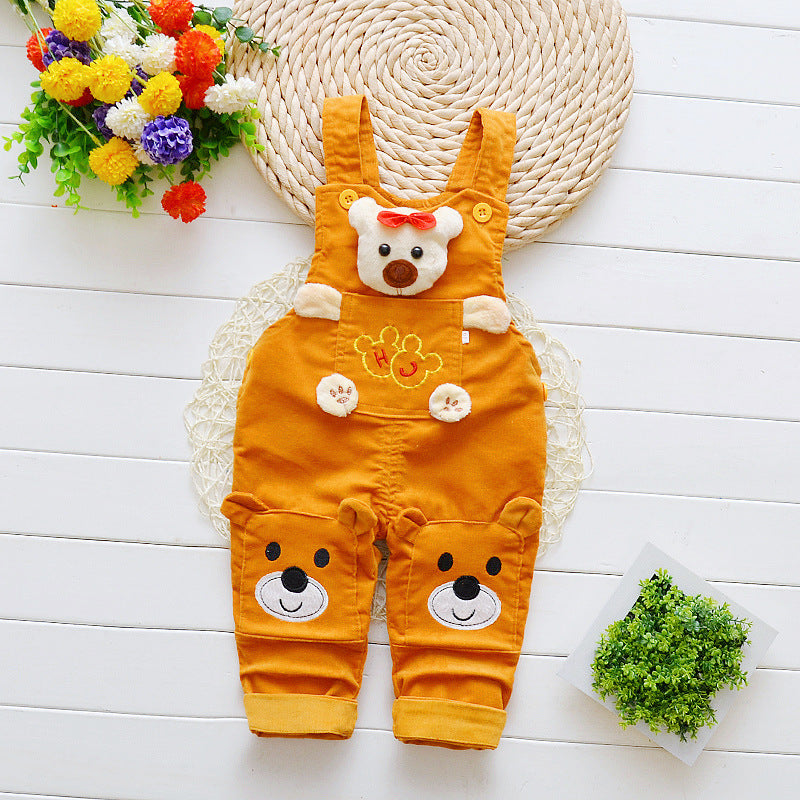 Children's Pants, Baby Children's Overalls, Jeans, Children's Clothing, Children's Pants, Boys And Girls' Cotton Trousers Cover