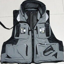 Outdoor Fishing Life Vest - Detachable Lining, Water Sport Safety Vest