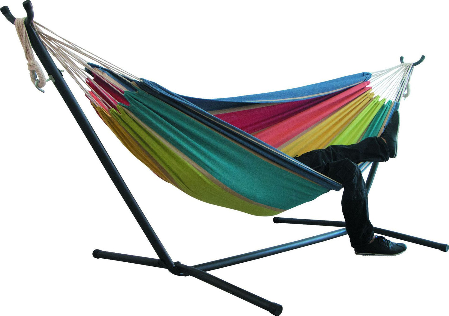 Canvas Camping Hammock | Double Widened Single Hammock Chair | 200kg Capacity