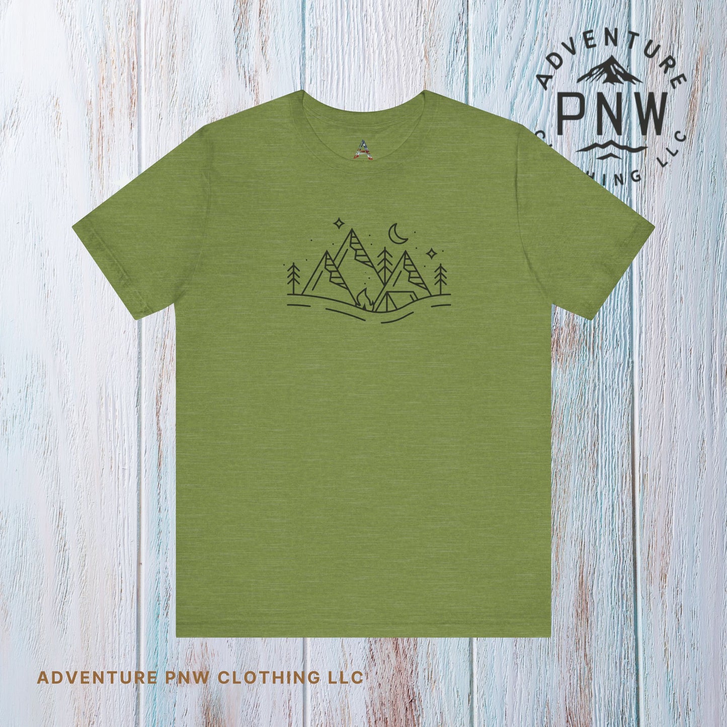 Mountain Adventure PNW T-Shirt Pacific Northwest Inspired Comfort and Style