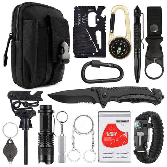 Multi-Function Survival Tool | Outdoor Camping & Self-Defense Gear